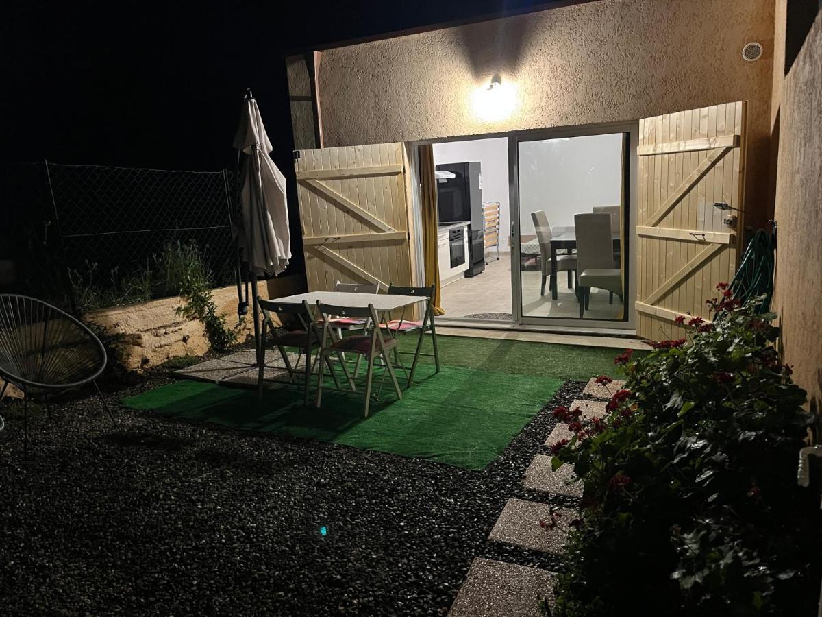 Studio Tout Equipe A La Nuitee Ou Plus,Proche Aeroport Bastia Lucciana  Buitenkant foto